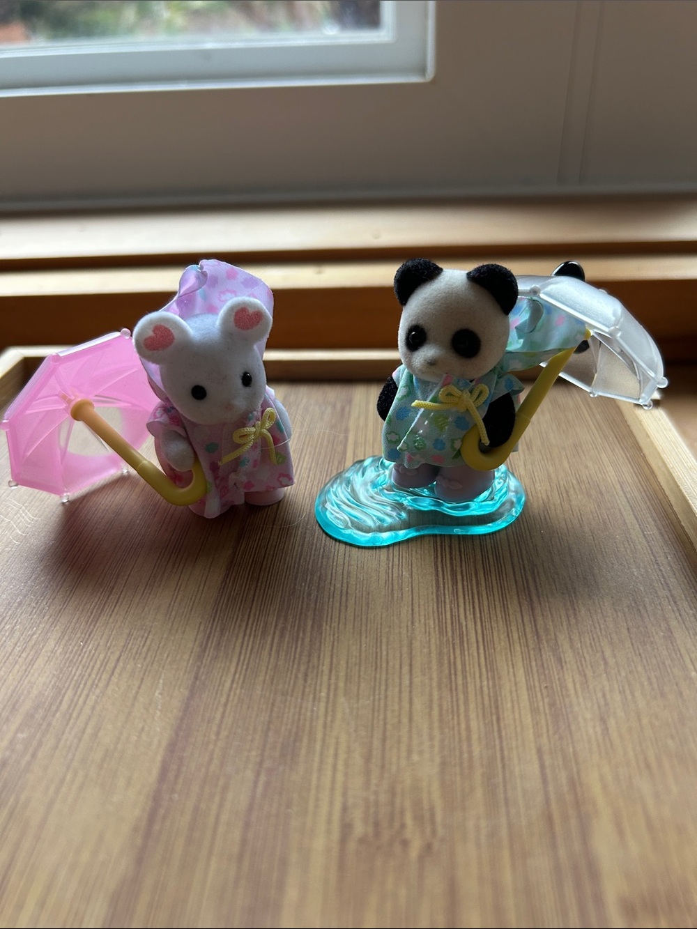Calico critters nursery friends rainy day duo